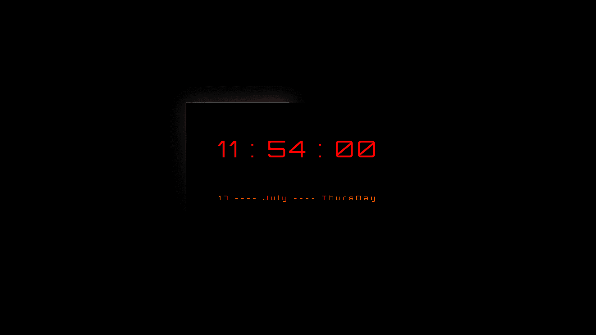 Project: Digital Clock